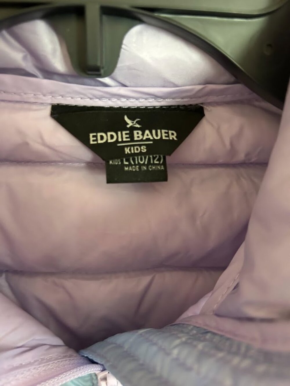 New! Beautiful Eddie Bauer Kids Down Packable Jacket - Picture 6 of 16